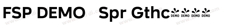 FSP DEMO   Spr Gthc字体转换